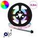 LED-strip 12 st Zwart en transparant Koper en kunststof