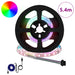LED-strip 12 st Zwart en transparant Koper en kunststof