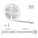 LED-strip 12 st Zwart en transparant Koper en kunststof