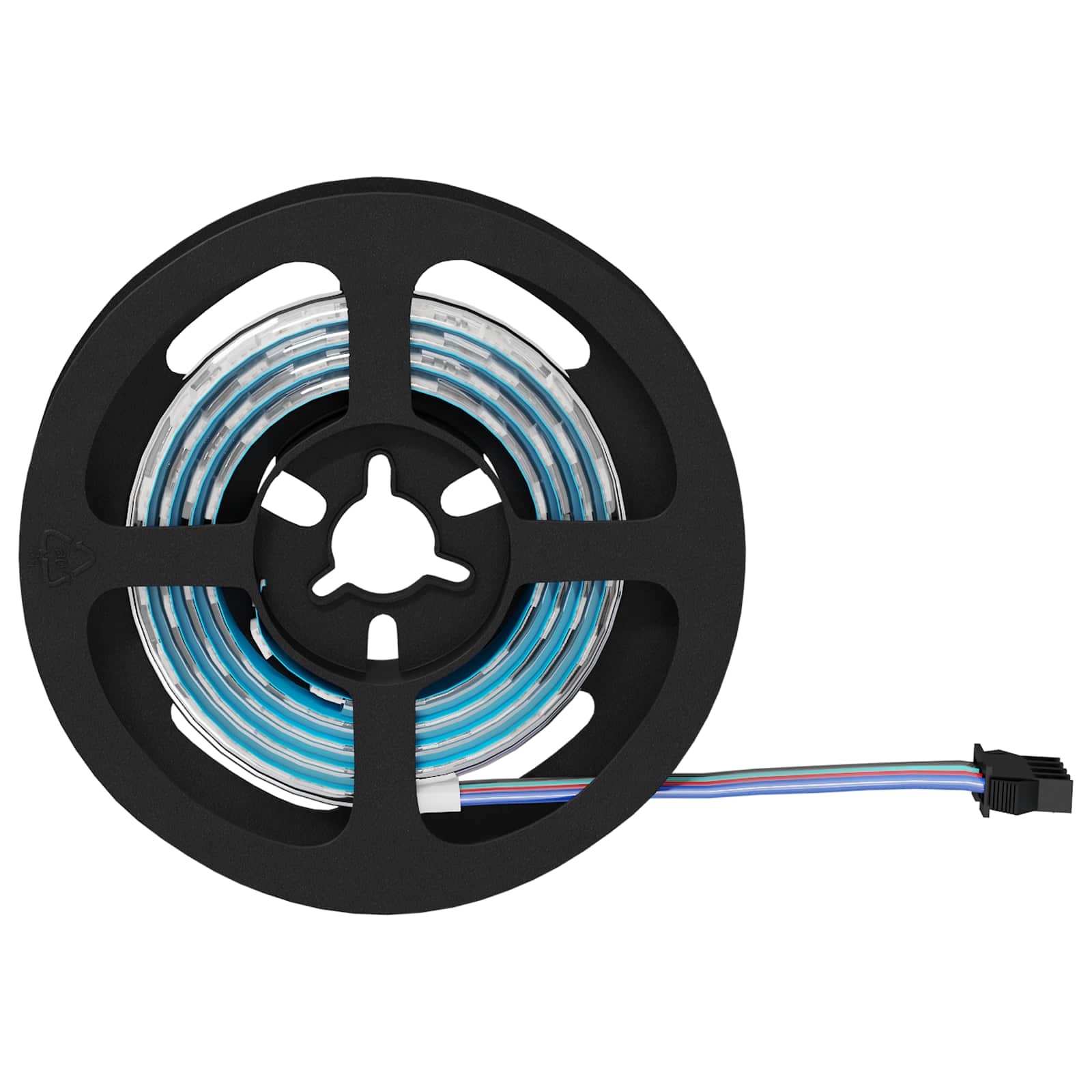 LED-strip 12 st Zwart en transparant Koper en kunststof