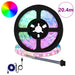 LED-strip 12 st Zwart en transparant Koper en kunststof