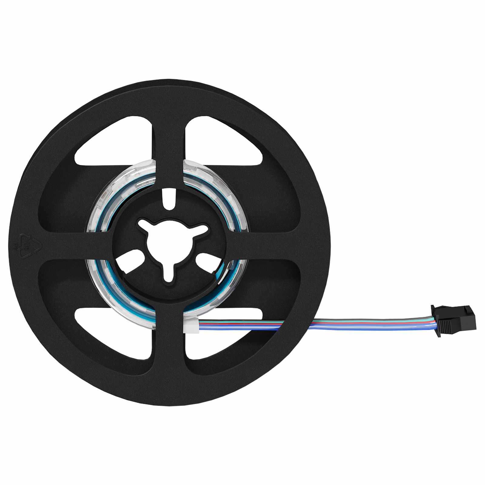 LED-strip 12 st Zwart en transparant Koper en kunststof