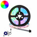 LED-strip 2 st Zwart en transparant Koper en kunststof