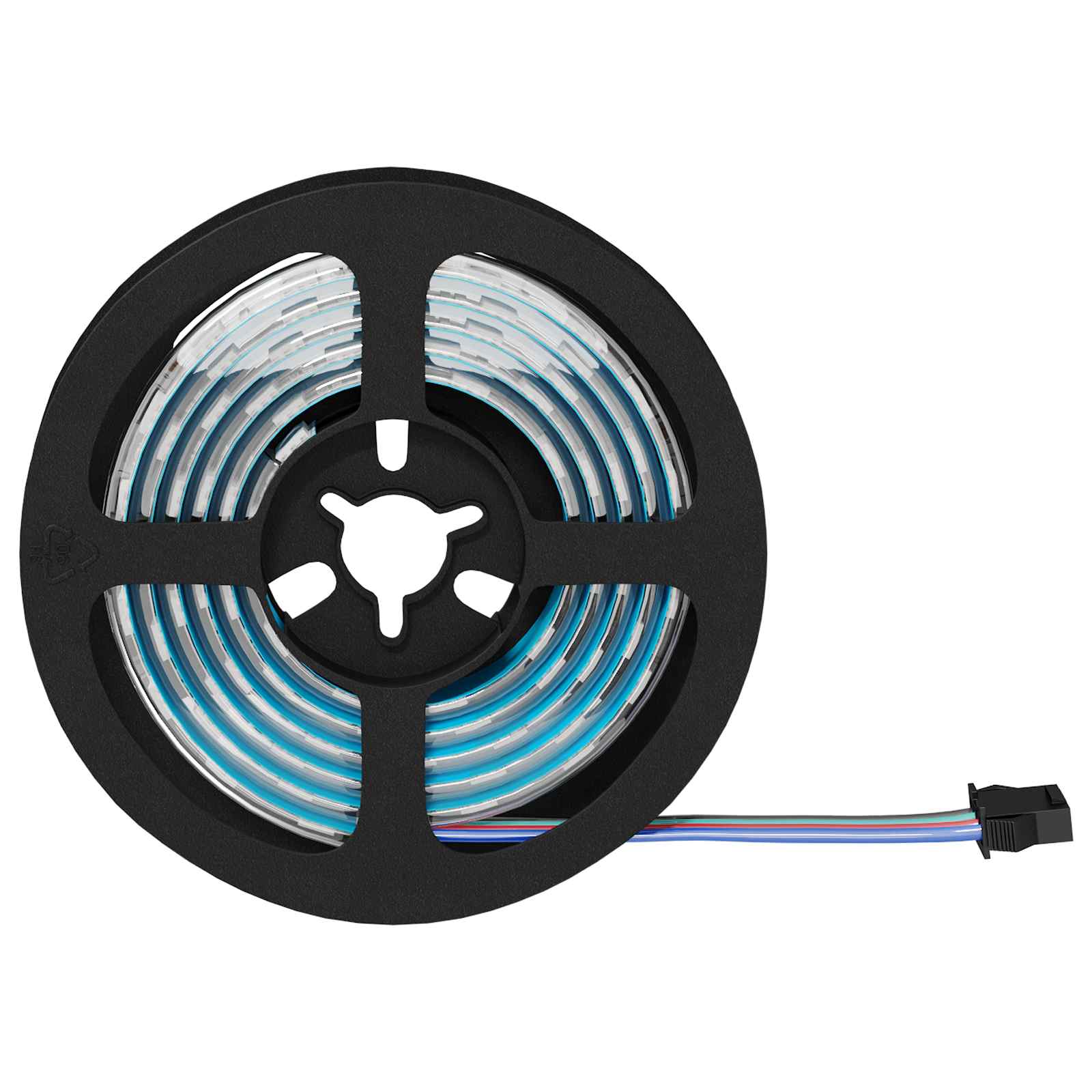 LED-strip 12 st Zwart en transparant Koper en kunststof