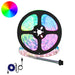 LED-strip 2 st Zwart en transparant Koper en kunststof