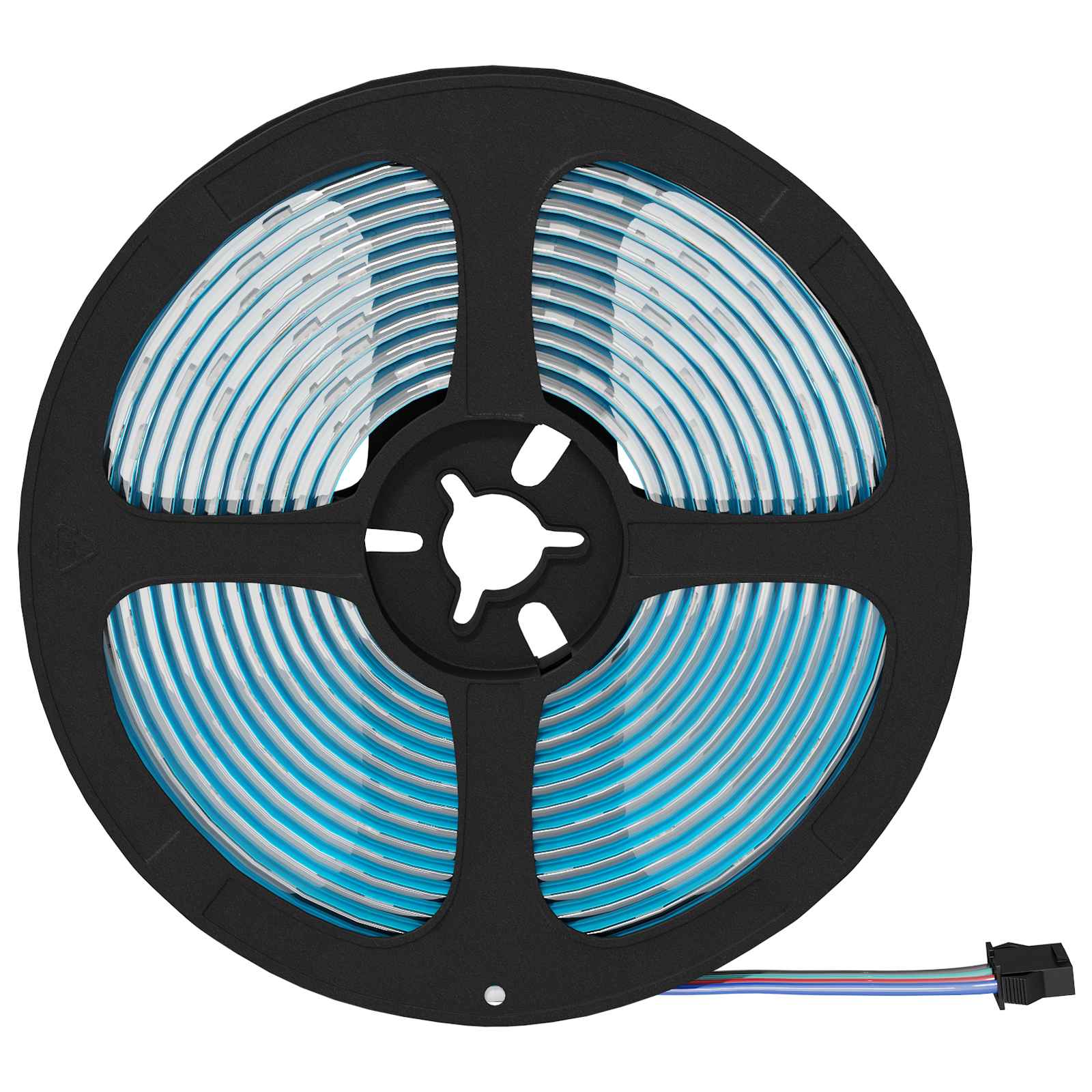 LED-strip 12 st Zwart en transparant Koper en kunststof