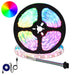 LED-strip 2 st Zwart en transparant Koper en kunststof