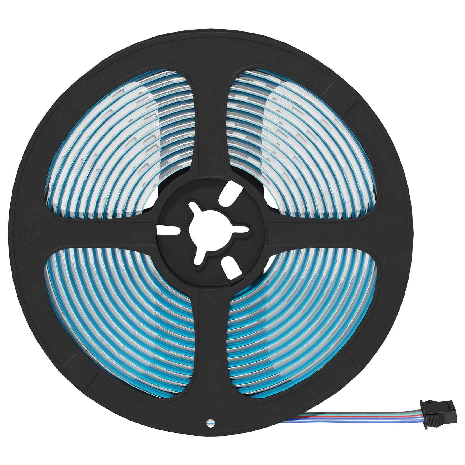 LED-strip 12 st Zwart en transparant Koper en kunststof