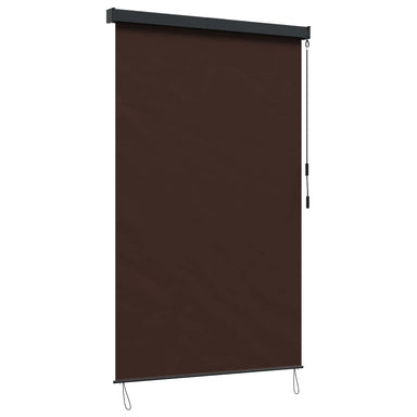 Rolgordijn Bruin 60 x 250 cm Stof en Aluminium