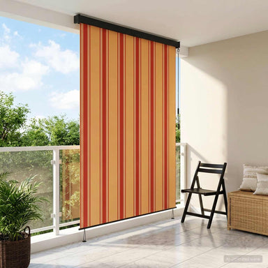 Rolgordijn Multikleur 80 x 250 cm Stof en Aluminium