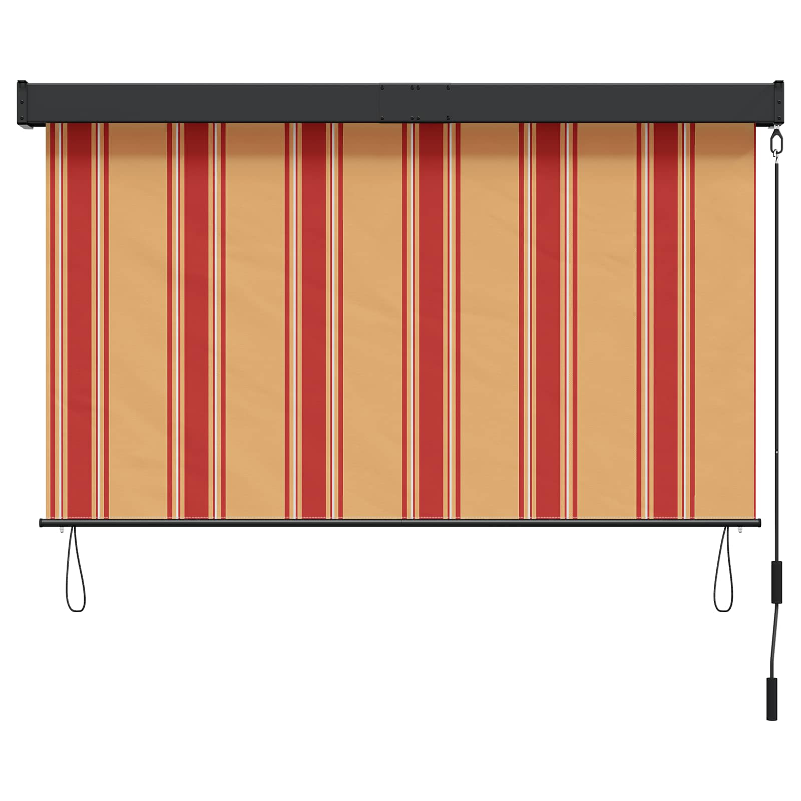 Rolgordijn Multikleur 100 x 250 cm Stof en Aluminium