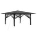 Paviljoen met 4 Zijwanden 4 x 4 m