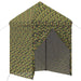 Tent met 4 Zijwanden 2 x 2 m Leger Camouflage