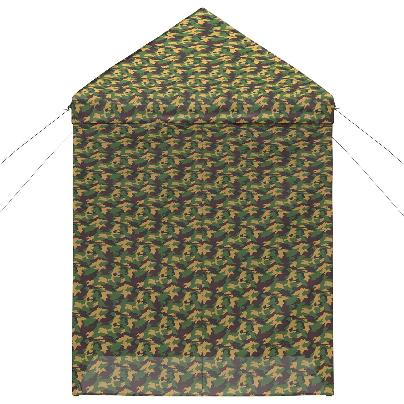 Tent met 4 Zijwanden 2 x 2 m Leger Camouflage
