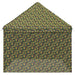 Tent met 4 Zijwanden 2,9 x 4,3 m Leger Camouflage