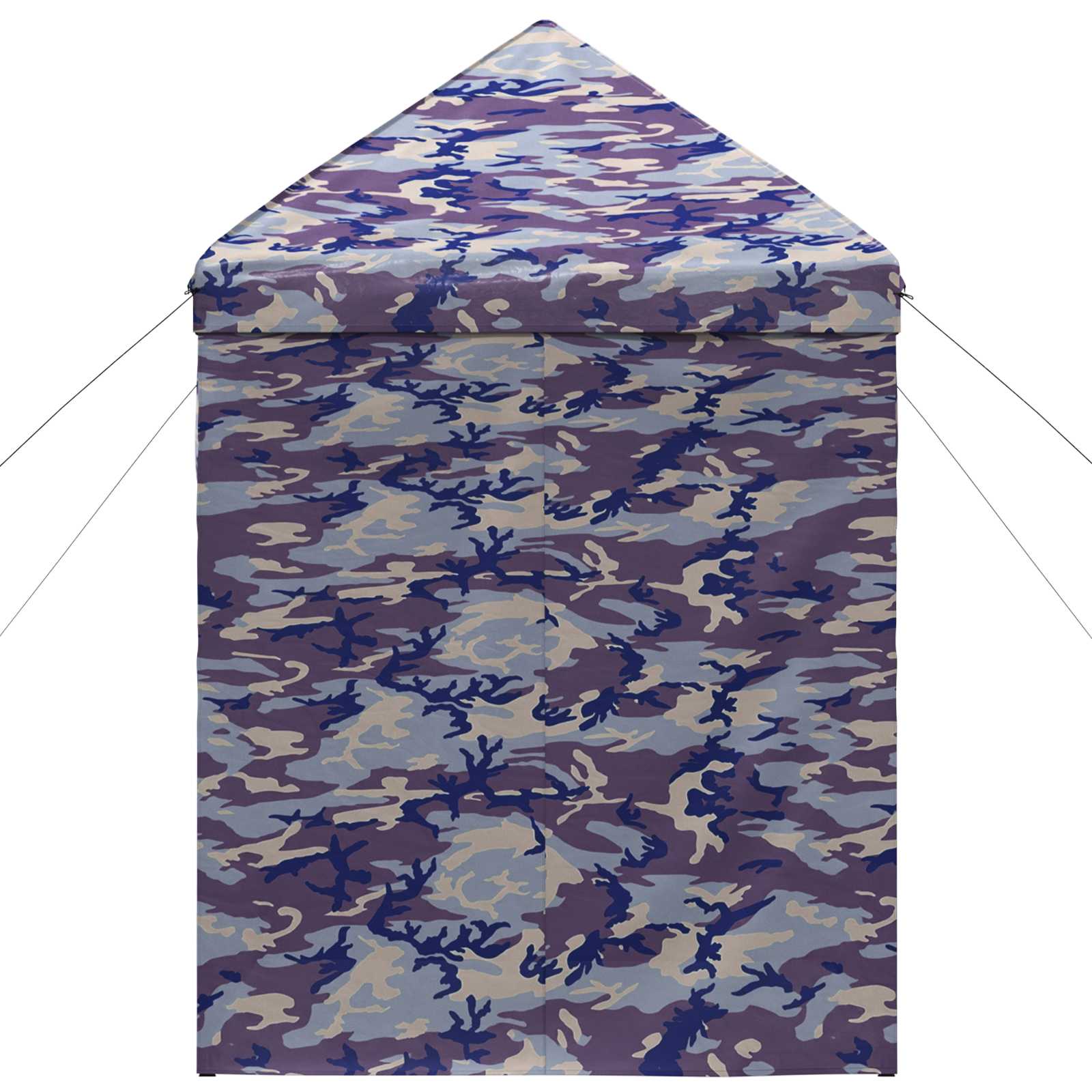 Pop-up Gazebo met 4 Zijwanden 2 x 2 m Blauw Camouflage