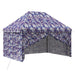 Pop-up Gazebo met 4 Zijwanden 2,9 x 4,3 m Blauw Camouflage