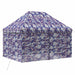 Pop-up Gazebo met 4 Zijwanden 2,9 x 4,3 m Blauw Camouflage