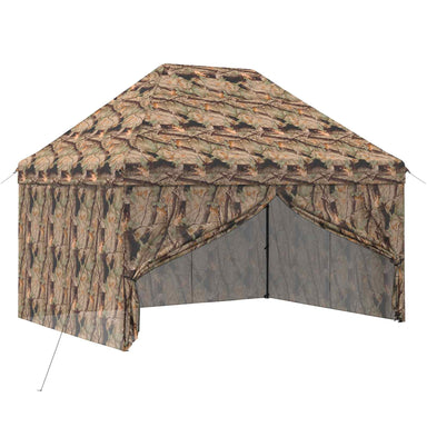 Pop-up Gazebo met 4 Zijwanden 3 x 4 m Bos Camouflage