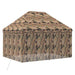Pop-up Gazebo met 4 Zijwanden 3 x 4,5 m Bos Camouflage