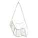 Schommelbank Staal 109 x 75 x 59 cm Antiek wit
