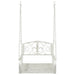 Schommelbank Staal 71,5 x 59 x 55 cm Antiek wit