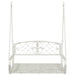 Schommelbank Staal 110,5 x 59 x 55 cm Antiek wit