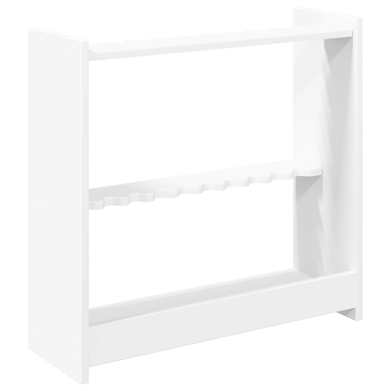 Biljartkeu standaard Bewerkt hout 60 x 20 x 57 cm Wit