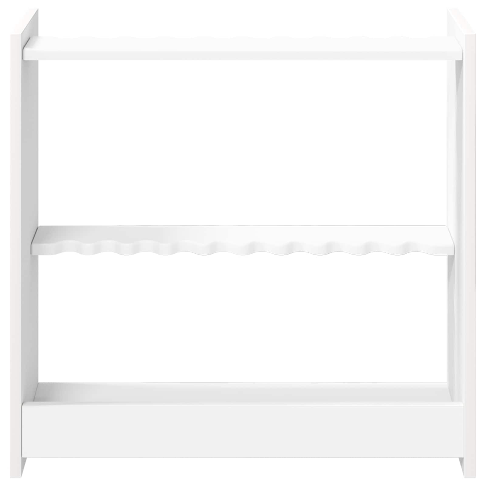 Biljartkeu standaard Bewerkt hout 60 x 20 x 57 cm Wit