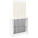Biljartkeu standaard Bewerkt hout 60 x 20 x 57 cm Wit