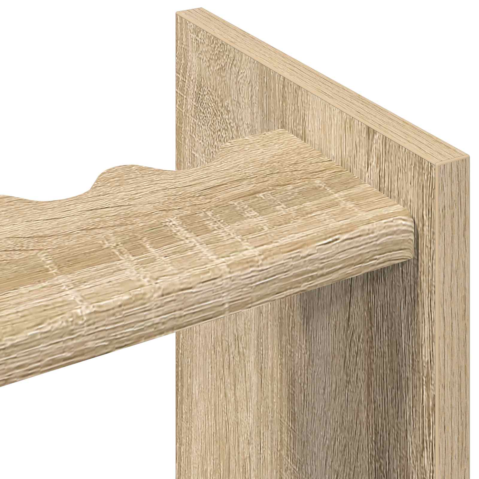 Biljartkeu standaard Bewerkt hout 60 x 20 x 57 cm Sonoma