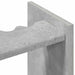 Biljartkeu standaard Bewerkt hout 60 x 20 x 57 cm Betongrijs