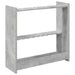 Biljartkeu standaard Bewerkt hout 60 x 20 x 57 cm Betongrijs