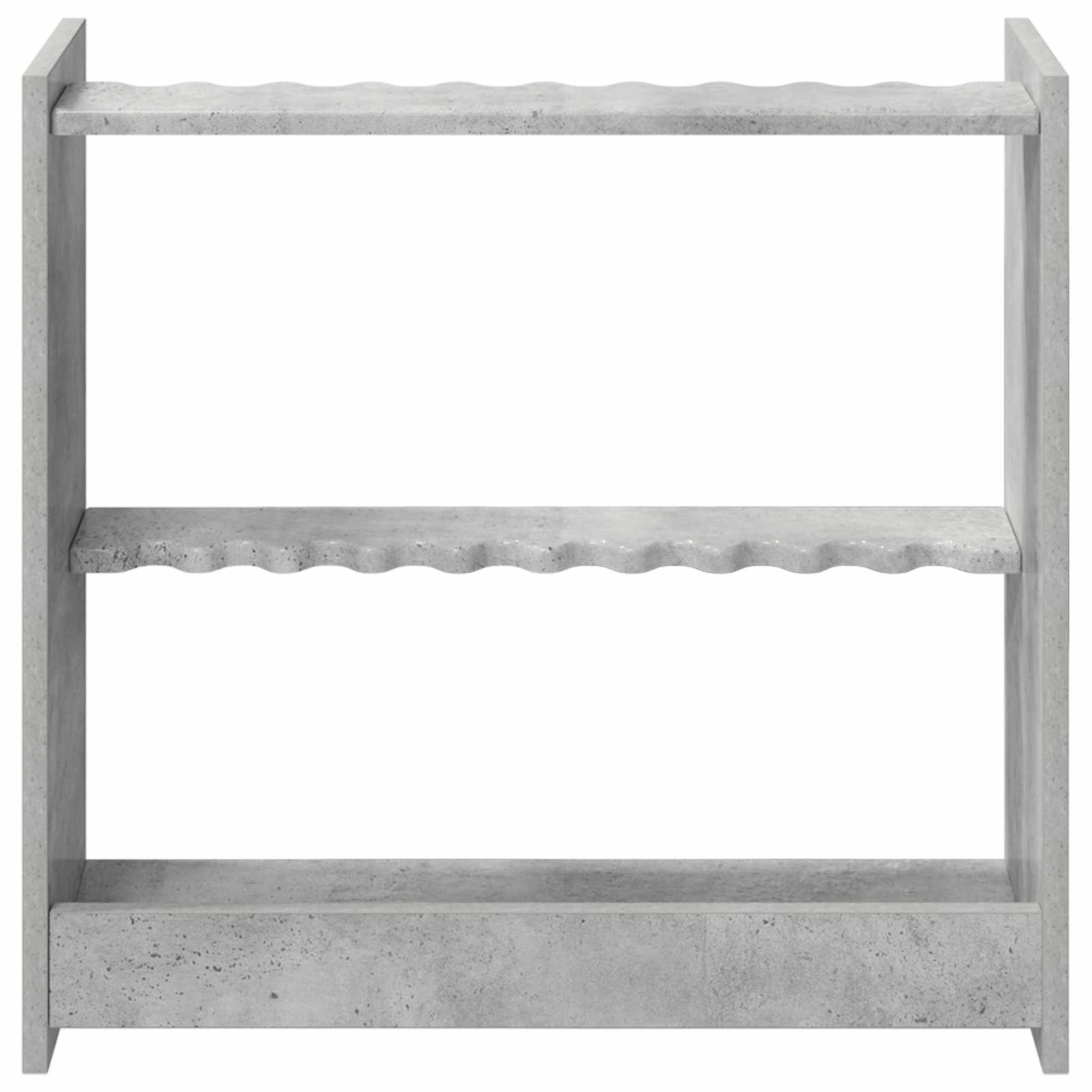 Biljartkeu standaard Bewerkt hout 60 x 20 x 57 cm Betongrijs