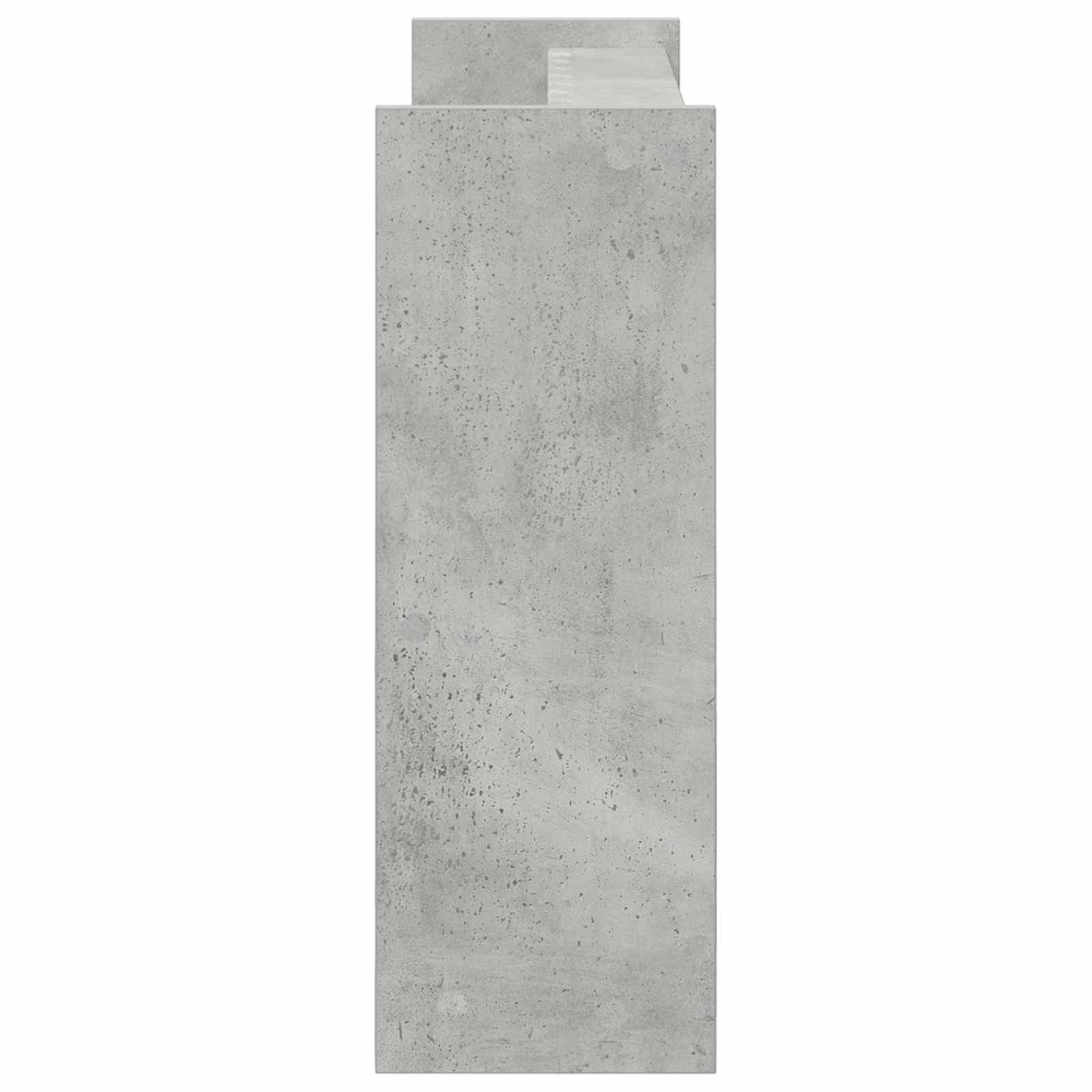 Biljartkeu standaard Bewerkt hout 60 x 20 x 57 cm Betongrijs