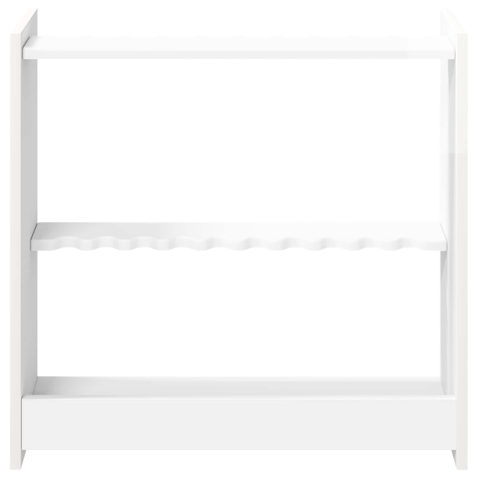 Biljartkeu standaard Bewerkt hout 60 x 20 x 57 cm Glanzend Wit