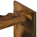 Biljartkeu standaard Bewerkt hout 60 x 20 x 57 cm Gerookt eiken