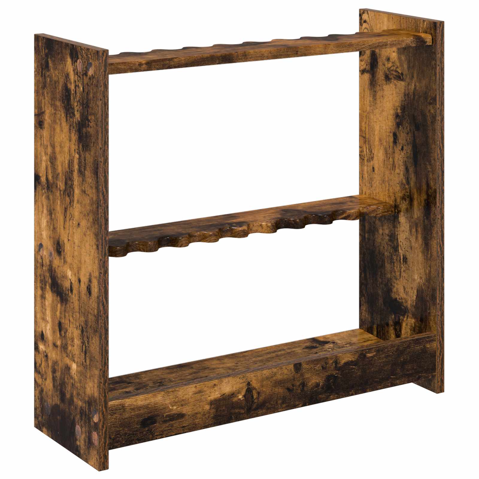 Biljartkeu standaard Bewerkt hout 60 x 20 x 57 cm Gerookt eiken
