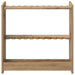 Biljartkeu standaard Bewerkt hout 60 x 20 x 57 cm