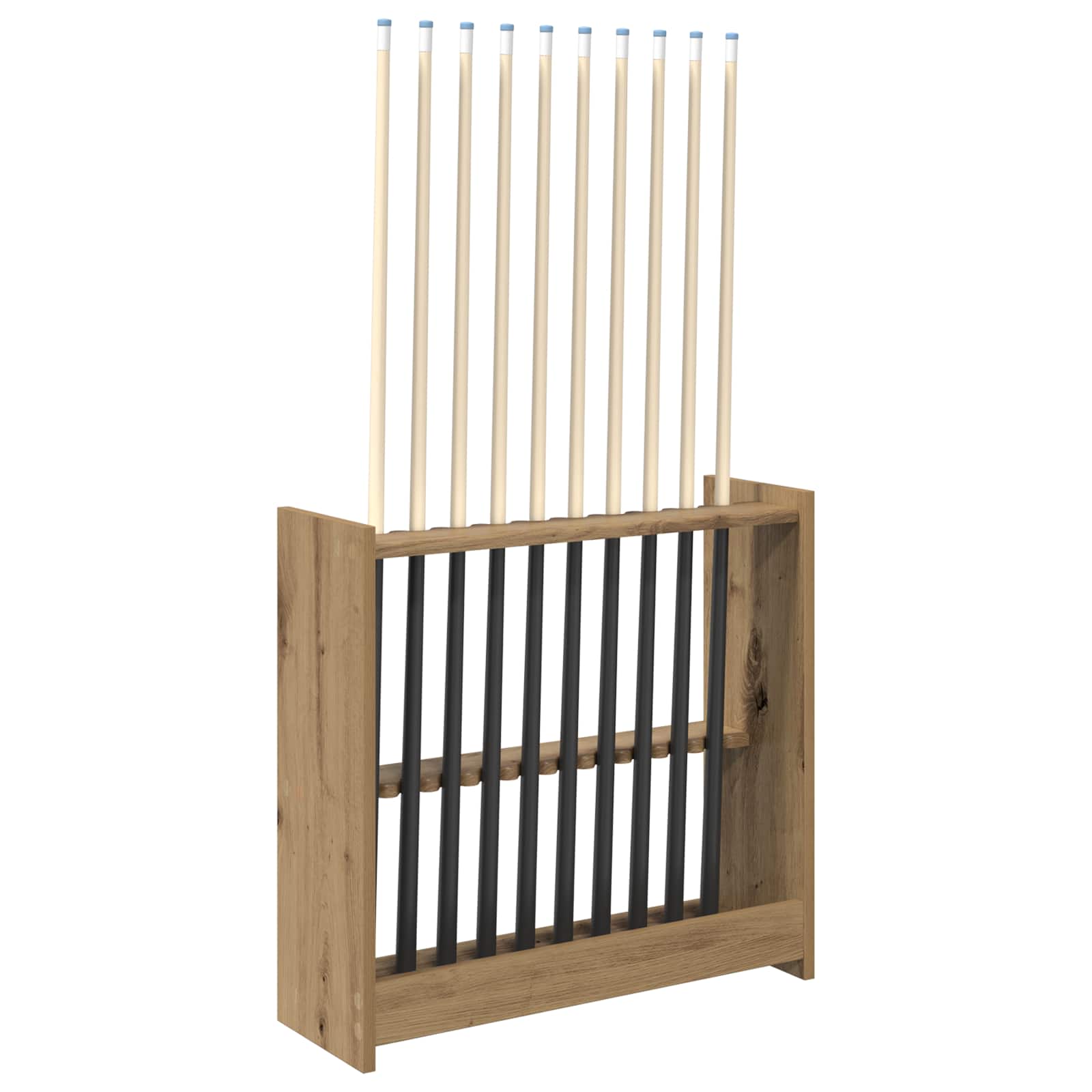 Biljartkeu standaard Bewerkt hout 60 x 20 x 57 cm