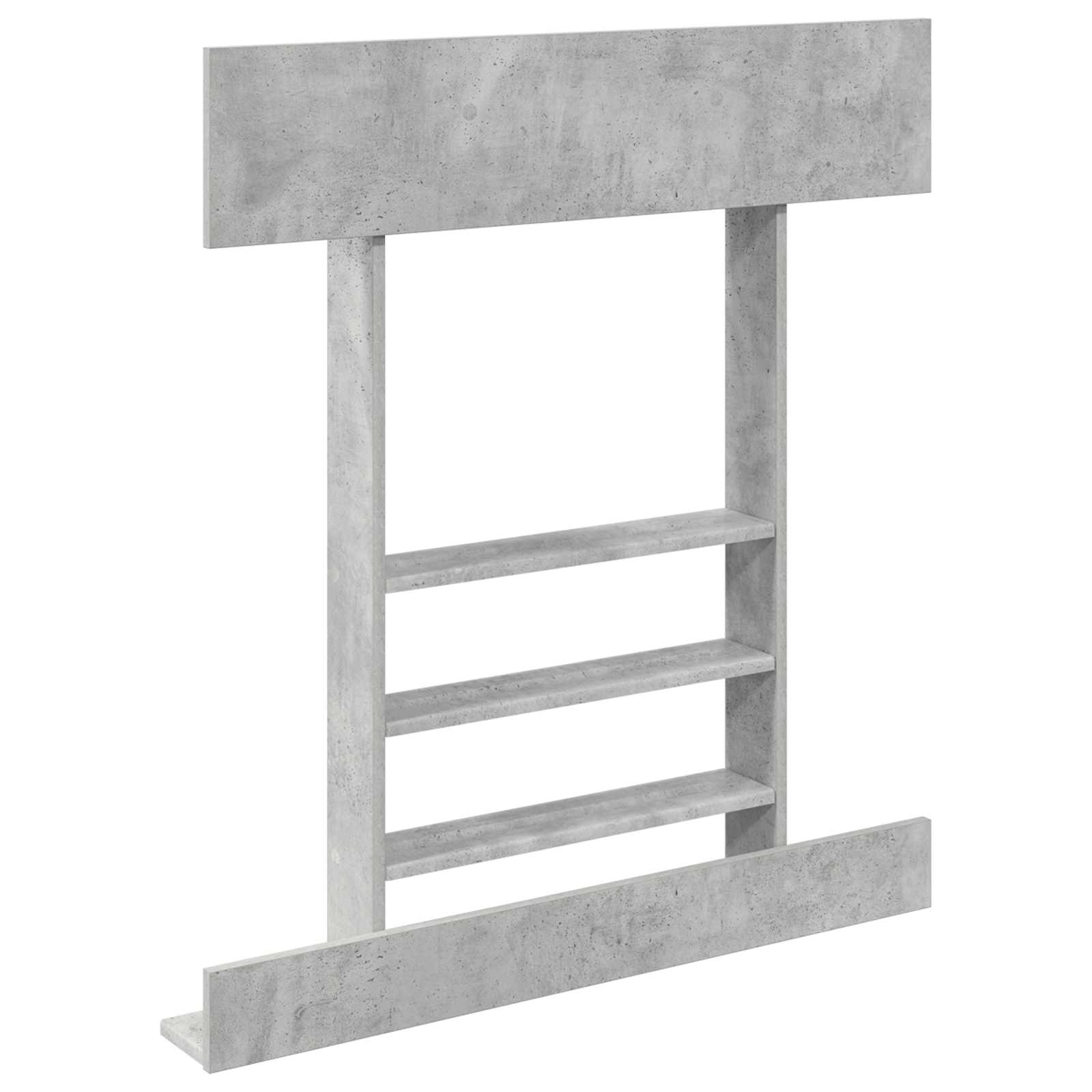 Biljartkeu standaard Bewerkt hout 93 x 12 x 103 cm Betongrijs