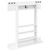 Biljartkeu standaard Bewerkt hout 93 x 12 x 103 cm Glanzend Wit