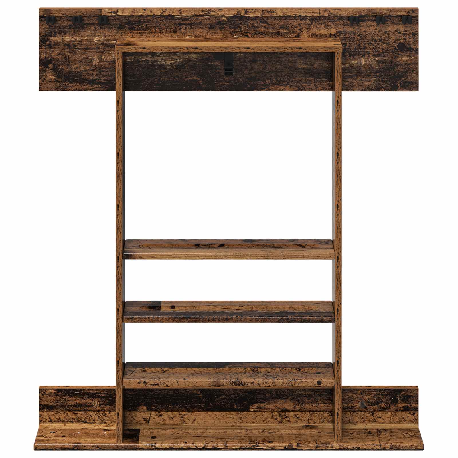 Biljartkeu standaard Bewerkt hout 93 x 12 x 103 cm Oud hout