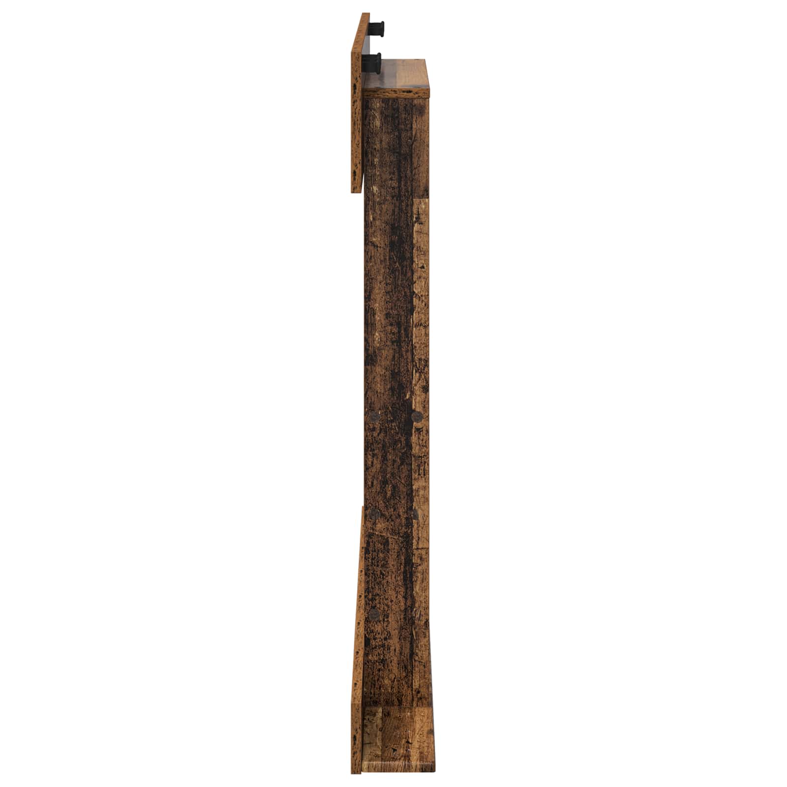 Biljartkeu standaard Bewerkt hout 93 x 12 x 103 cm Oud hout