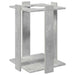 Biljartkeu standaard Bewerkt hout 42 x 43 x 60 cm Betongrijs