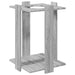Biljartkeu standaard Bewerkt hout 42 x 43 x 60 cm Grijs Sonoma