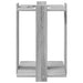 Biljartkeu standaard Bewerkt hout 42 x 43 x 60 cm Grijs Sonoma