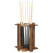 Biljartkeu standaard Bewerkt hout 42 x 43 x 60 cm Oud hout