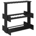 Biljartkeu standaard Bewerkt hout 60 x 35 x 60 cm Zwart