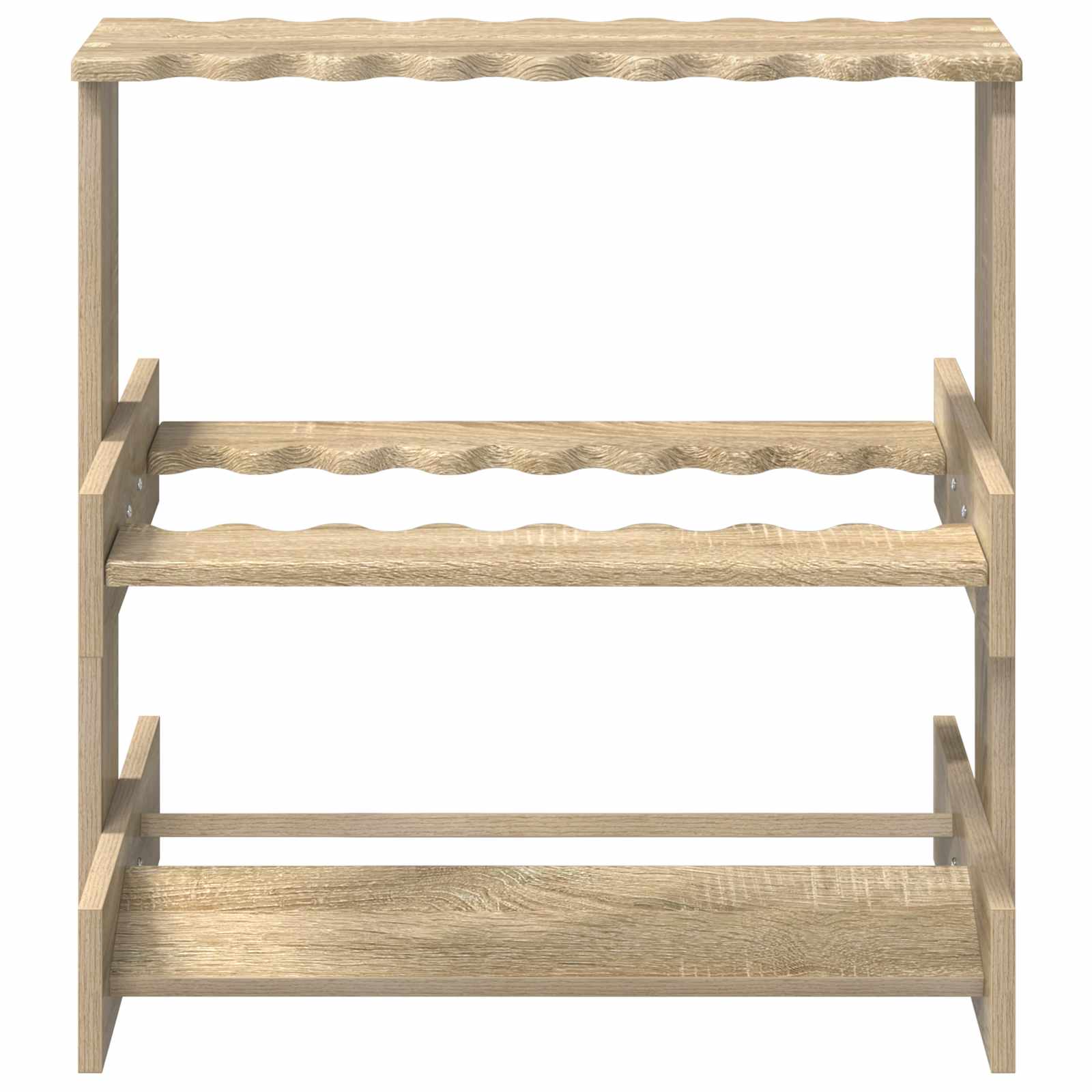 Biljartkeu standaard Bewerkt hout 60 x 35 x 60 cm Sonoma
